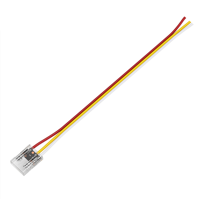 COB 3 Pin LED Strip Connector For 10mm CCT Dimmable LED Strip Lights